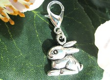 HÄSIN HASE SILBER ANHÄNGER OSTERHASE HASE CHARM ANHÄNGER BUNNY MÄDCHEN KINDER
