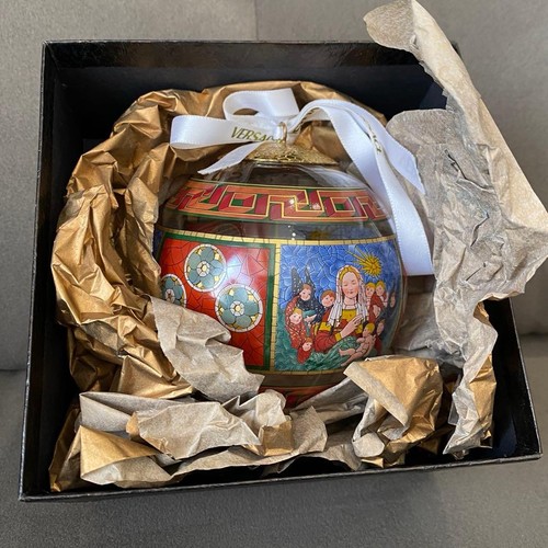 Versace weihnachtsschmuck glas - versace,