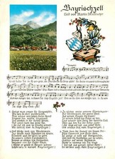 Liederkarte Bayrischzell Martin Staudacher 