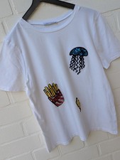 Shirt Mit Stickmuster