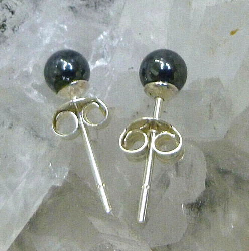 Hämatit edelstein ohrstecker - hÄmatit, edelstein-ohrstecker
