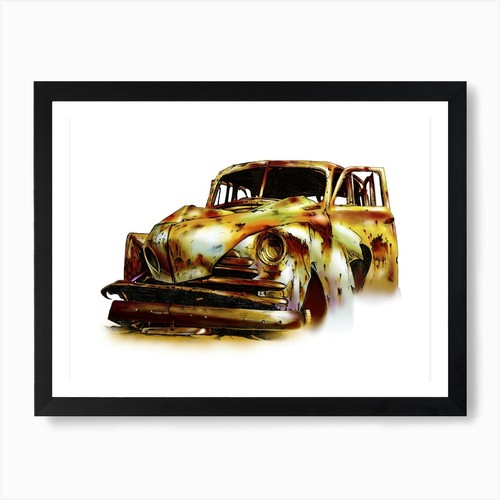 Sportwagen kunst illustration - kunst,