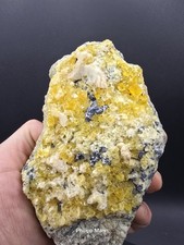 Galenit auf Fluorit aus dem