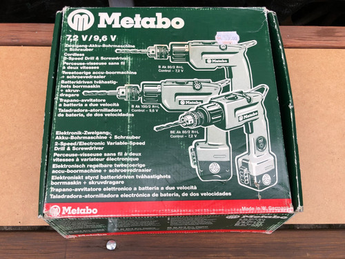 Akku bohrmaschine von metabo - bohrmaschine,