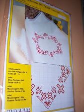 Stickpackung Weihekorbdecke 7630 mit Spitze Passion zum Besticken