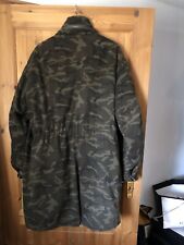 ARMY by YVES SALOMON Parka mit KANINCHEN FELL Military Gr. 48/M