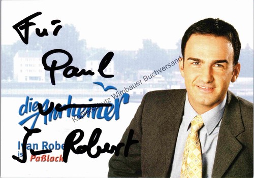 Original autogramm ivan robert - ivan,