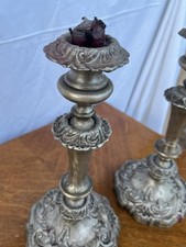 Kerzenständer Antik Vintage Jugendstil Stil Set