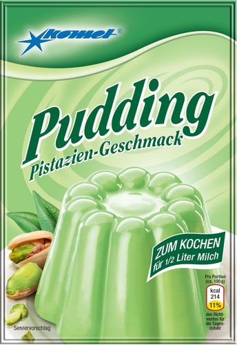 Komet pudding - komet,