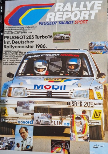 Grosses poster prospekt - grosses, rallye