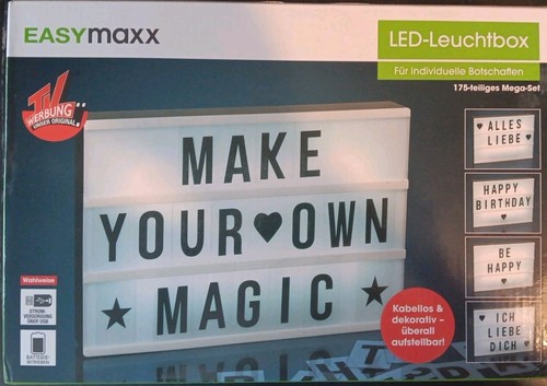 Easymaxx lichtkasten leuchtbox - easymaxx,