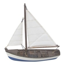 Fischerboot aus Holz 19,5 x 20