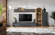 Anbauwand wohnwand schrankwand - wohnwand,