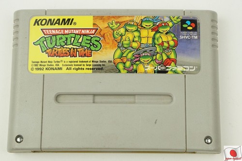 Tmnt turtles time snes - turtles,