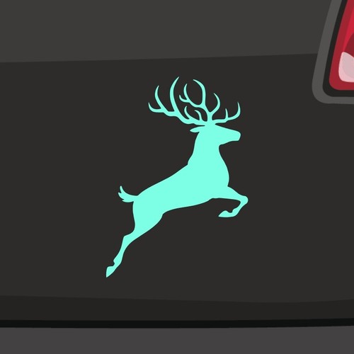 Jumping deer sticker kleber - jumping,