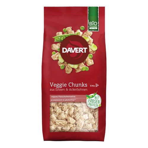 Veggie chunks erbsen - veggie,