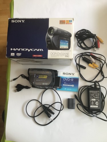 Sony handycam dcr dvd205 dvd - dcr-dvd205,