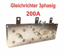 Gleichrichter 200a 380v - gleichrichter, /
