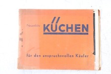 altes Heft neuzeitliche Küchen Prospekt Werbung Katalog old vintage