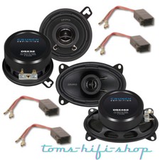 Crunch DSX-32-462 Lautsprecher-Set für VW Golf 2 Polo 86c 6N vorne hinten Boxen