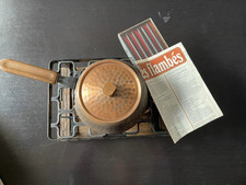 Spring Fondue Rechaud und Topf Set Switzerland Kupfer 