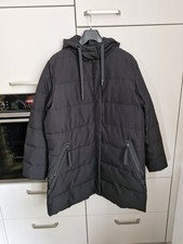 Ulla Popken Damen Mantel Jacke Schwarz Herbst/Winter Mode Fashion Gr. 42/44 Neu