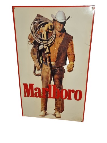Marlboro blechschild 54x33 - blechschild,