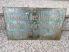 Metallschild, Behördenschild, Sachsen, RAR!!!, Forstamt,Sachsenforst