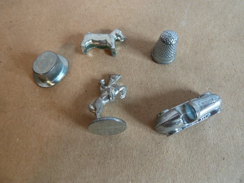 Monopoly spielfiguren - monopoly,