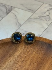 Vintage Quadratische Blaue