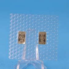 Goldbarren set 5 gramm - goldbarren, x