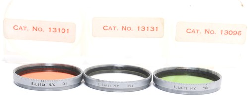 Set x leitz - filter, e39