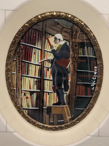 Deutsche schule miniatur - schule, der