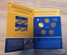 BUND, BRD Erinnerungsblatt 2007 mit 5x 2€ Euro-Gedenkmünzenset 50 Jahre RV