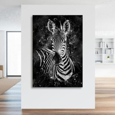 Leinwandbild Zebra abstrakte