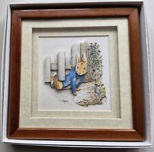 BEATRIX POTTER LIVING PICTURES "PETER HASE UNTER DEM GARTENZAUN" - GUTER ZUSTAND
