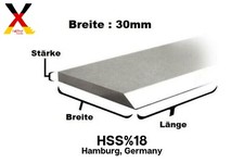 HSS %18 Hobelmesser 60mm -