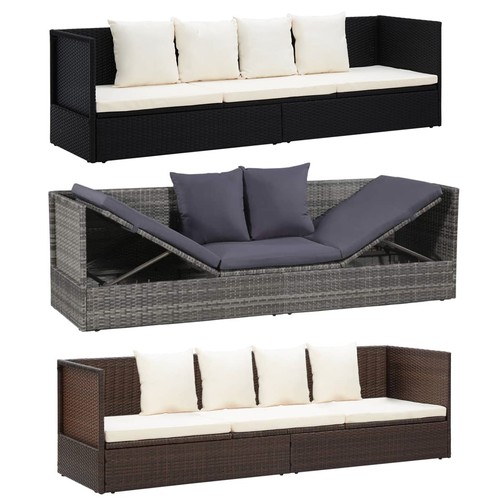 Garten sofabett poly rattan - garten,