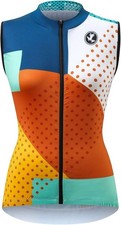 Damen radtrikot ärmellos - damen,