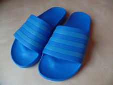ADIDAS Adiletten Sandalen Badesandalen Badeschuhe Gr. 40 in royalblau-türkis