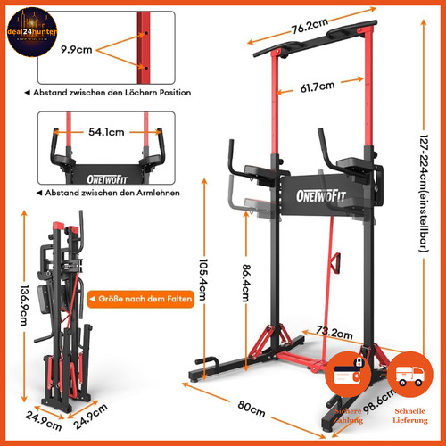 Dip station faltbar - dip,