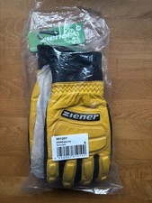 Ziener Herren Ski Handschuhe Goranos Gr. 9  Curry-gelb/black Leder Race NEU