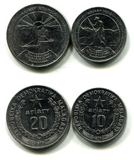 10 und 20 Ariary Madagascar