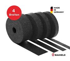 BAUHELD® Terrassenpads Rolle Gummigranulat Bautenschutzmatte Stelzlager WPC Holz