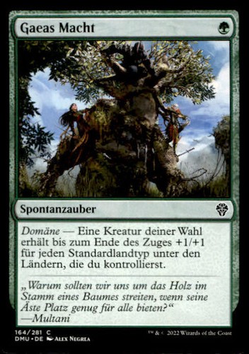 Mtg gaeas macht - dmu, dt