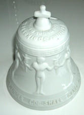 Porzellan Spardose - Freiheitsglocke Berlin - Berliner Sparkasse - ca. 13,5 cm