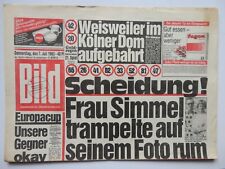 Bild Zeitung vom 7.07.1983