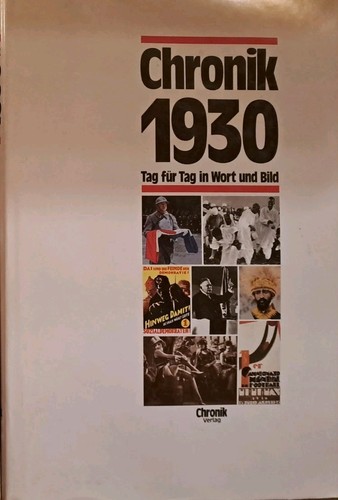 Chronik 1930 - 1930, /