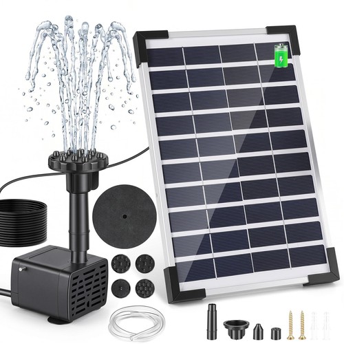 Solar springbrunnen mit - 8,