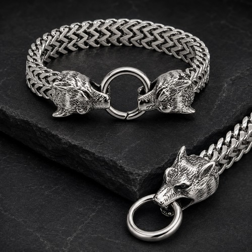 Wikinger armband fenrir - wikinger,